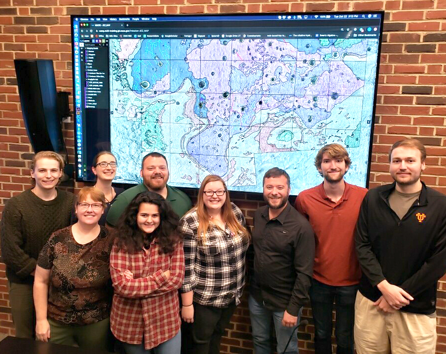 UT students and Prof. Linda Kah mapped part of Jezero Crater, Mars, in anticipation of the upcoming landing of Mars 2020.